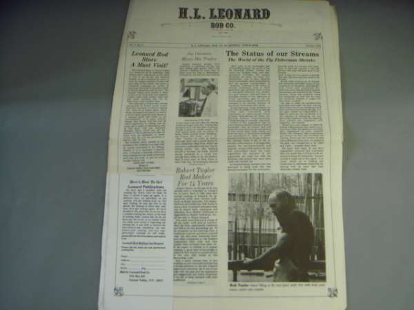 H.L.Leonard QUARTERLY NEWSPAPER Vol.1 No.2 G