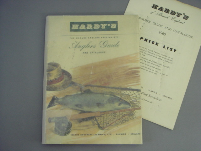 Hardy Anglers Guide 1960 with price list cover damage