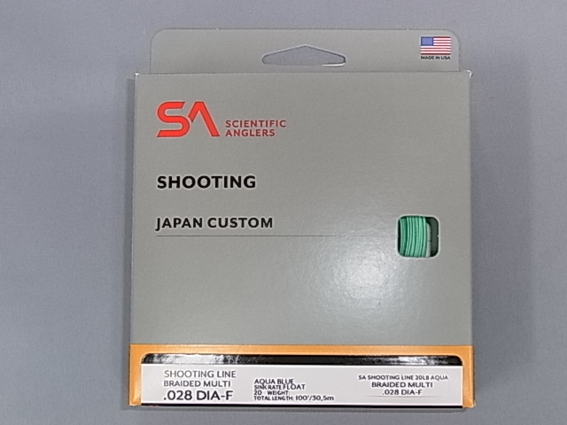 SA シューティングライン フローティング ST+ .028 100FT アクアブルー ブレイデッドコア SA シューティングライン フローティング ST+ .028 100FT アクアブルー ブレイデッドコア