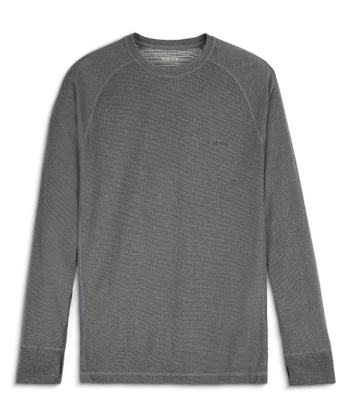 シムス SIMMS Strata 160 LS Crew color:Drak Grey Heather size:US-S シムス SIMMS Strata 160 LS Crew color:Drak Grey Heather size:US-S